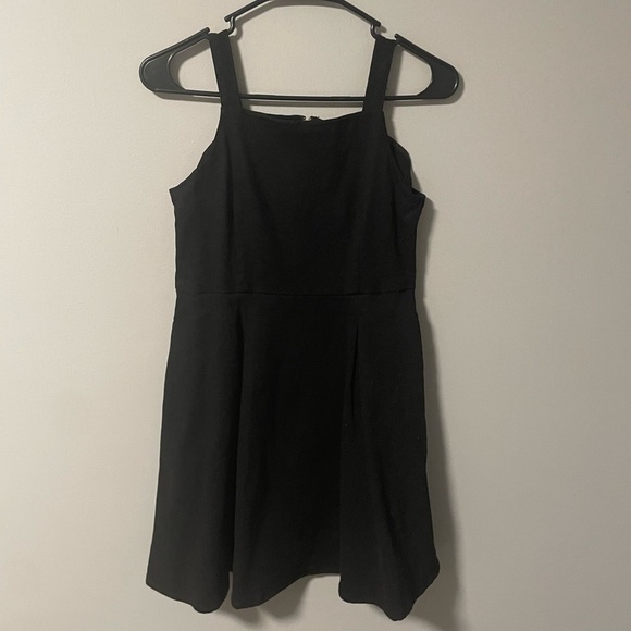 Copper Key Dresses & Skirts - Copper Key Little Black Dress Sleeveless Large Pockets Cottagecore Mini Neutral